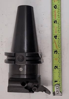 CARBOLOY 4096551-157/D-101110 INDEXABLE END MILL W/ CAT 40 TAPER - MACHINE TOOLING