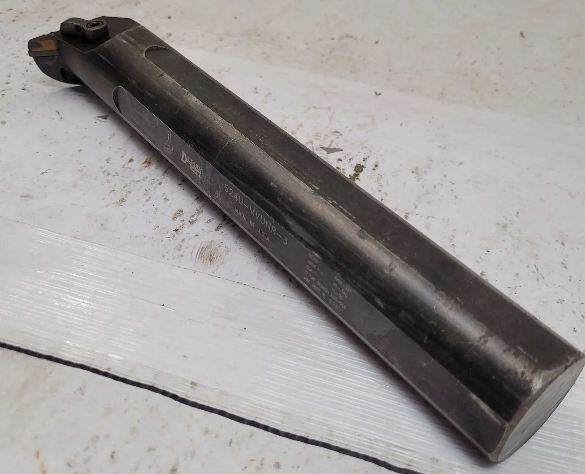 DORIAN TOOL S24U-MVUNR-3 BORING BAR - MACHINE TOOLING