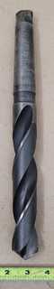 HSS TWIST DRILL, 1-5/16" DIAMETER, 13.5" OAL, 4MT SHANK, 2 SPIRAL FLUTES, 7-5/8" FLUTE LENGTH - MACHINE TOOLING