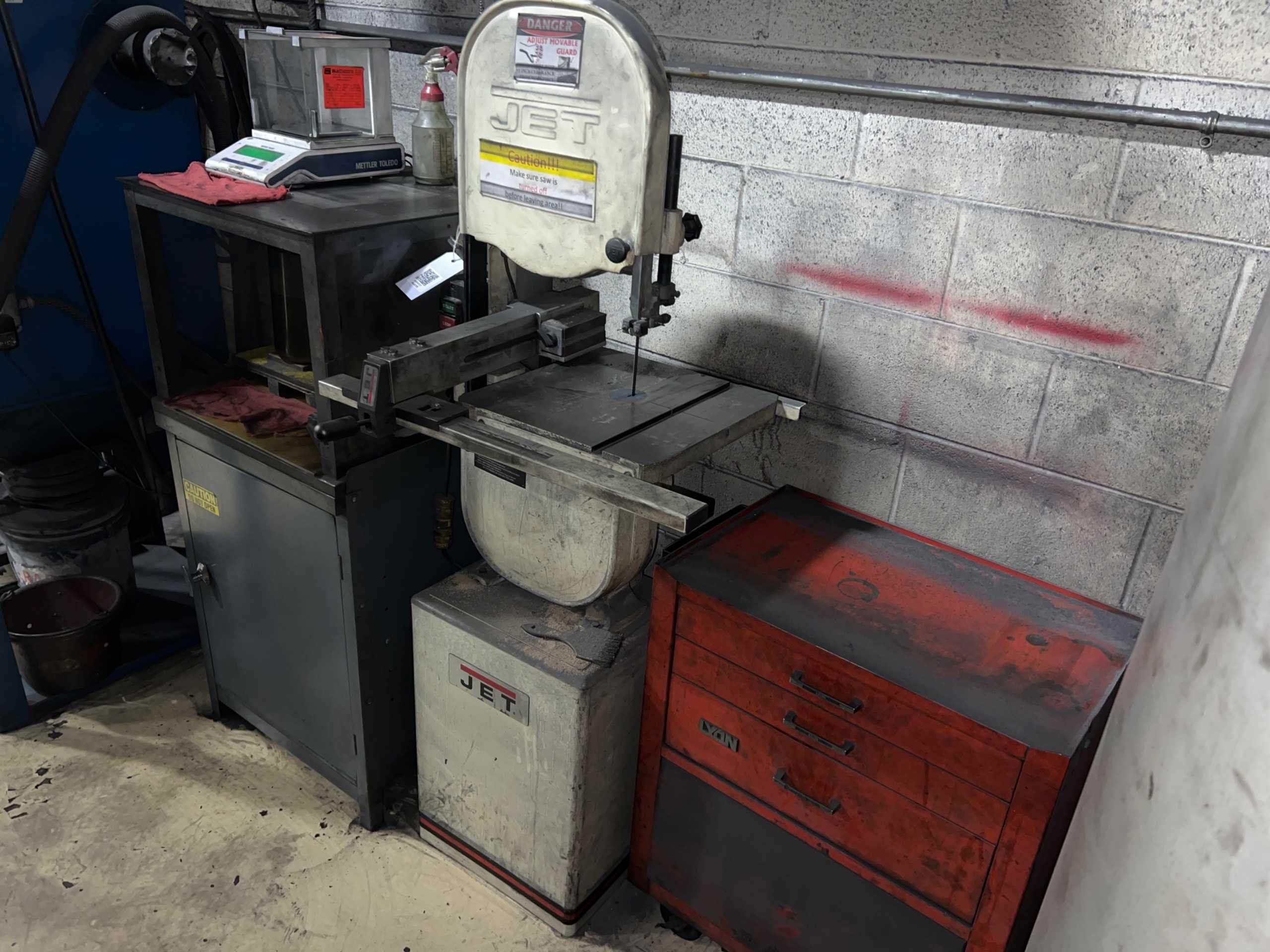 JET VERTICAL BAND SAW - VERTICAL BAND SAWS