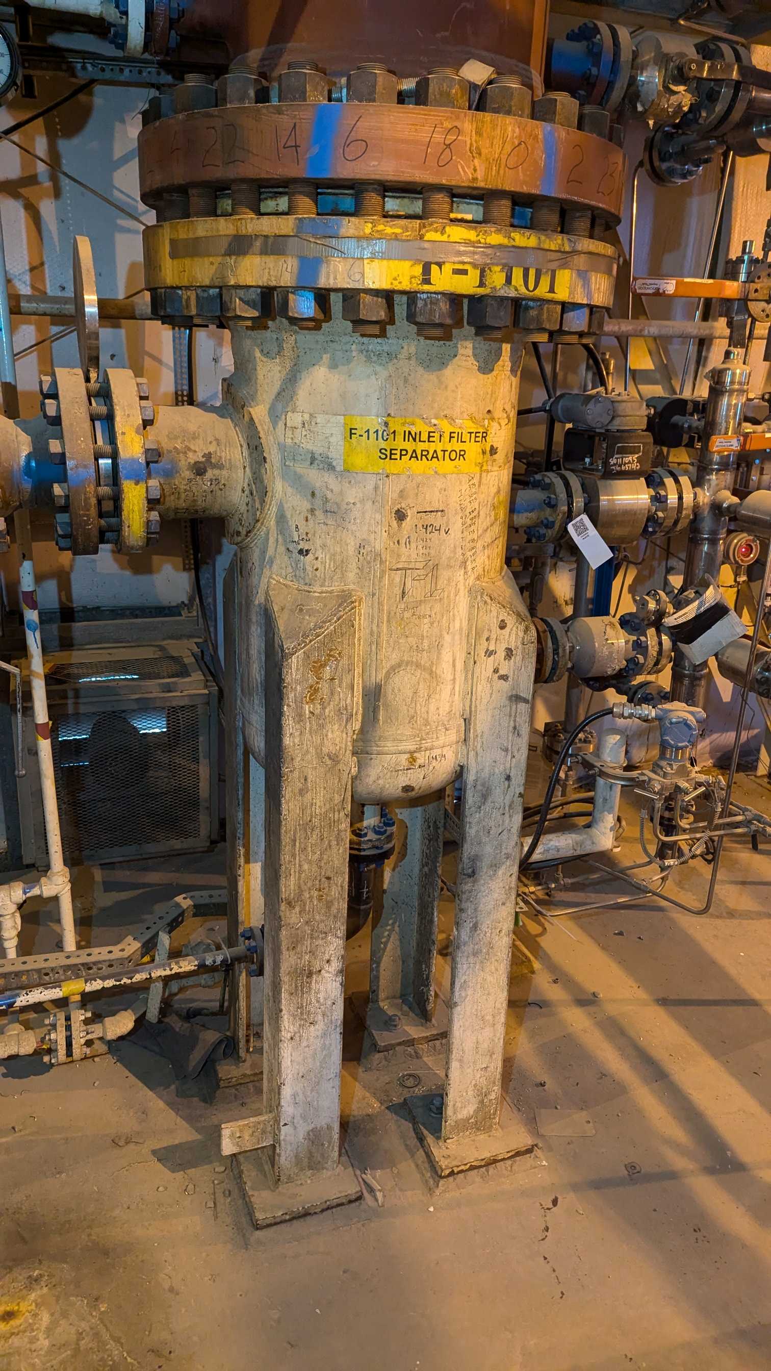 2010 HIGH COUNTRY FABRICATION INLET FILTER SEPARATOR - SEPARATORS