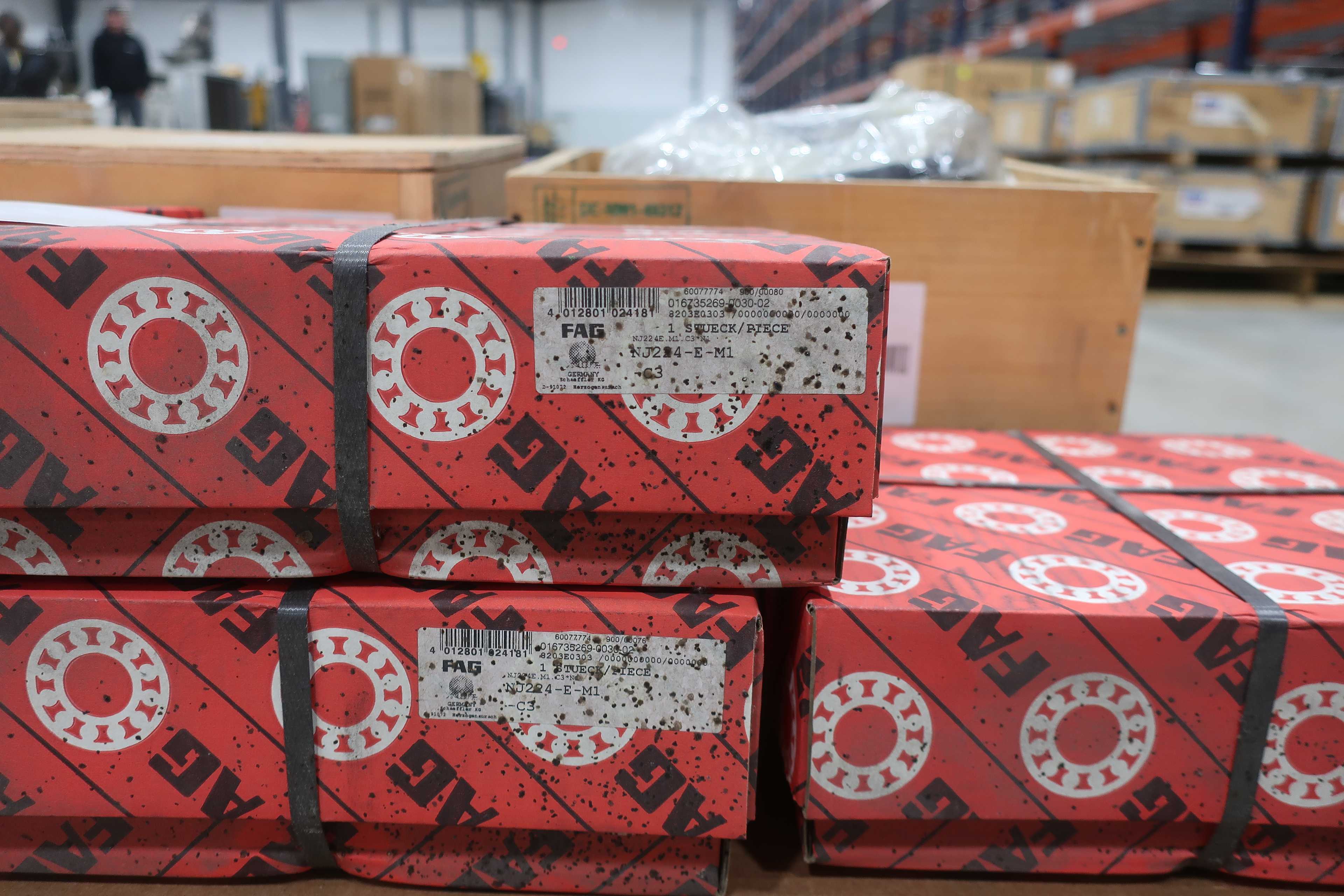 SKU 1739235 - PALLET OF ASSORTED BEARINGS, FAG, SKF, INA - BEARINGS