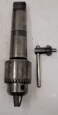JACOBS 36-3 TAPER BALL BEARING CHUCK W/ 5MT – 3JT SLEEVE - MACHINE TOOLING