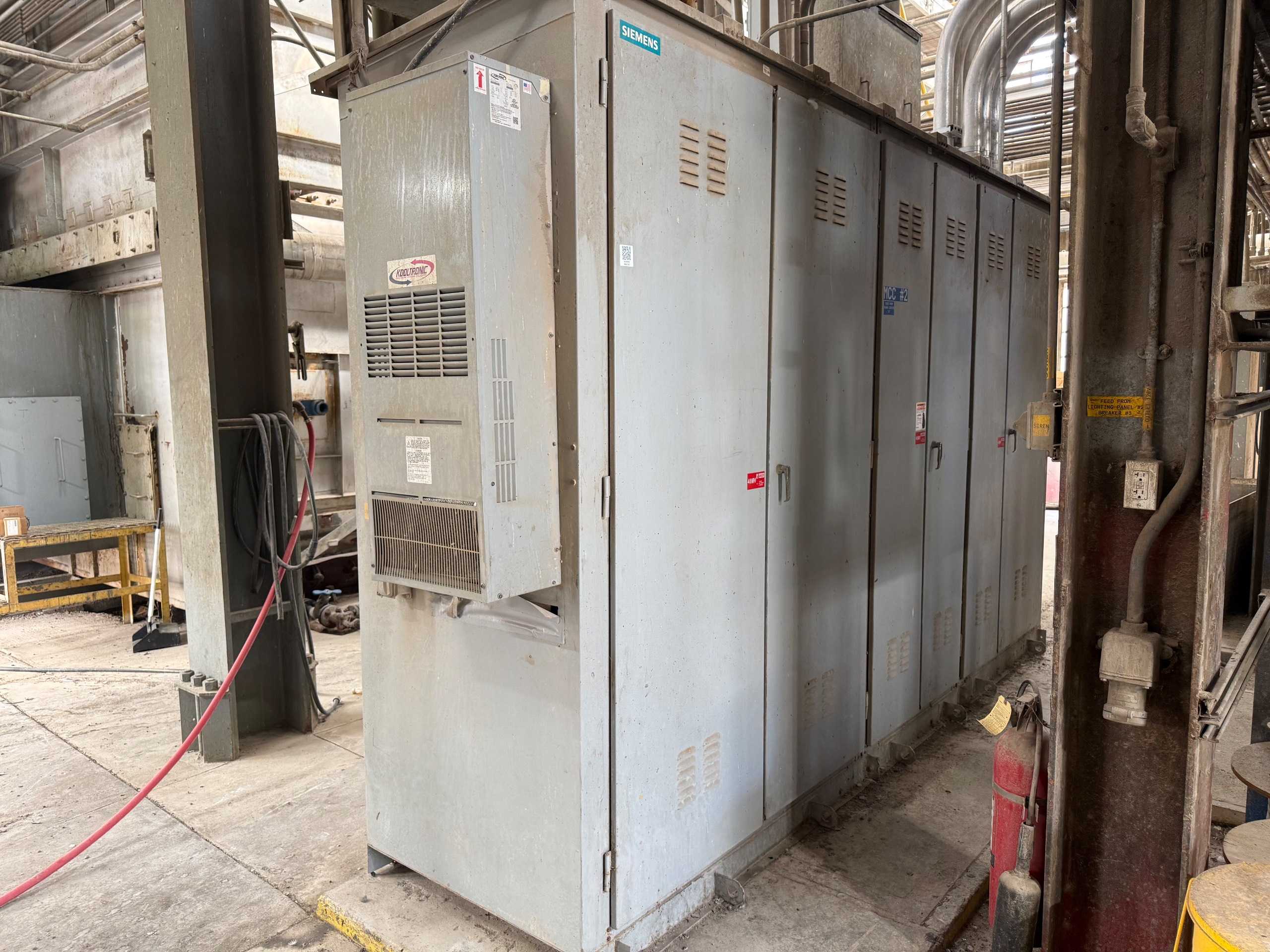 BULK QTY OF SIEMENS MCC - MOTOR CONTROL CENTERS