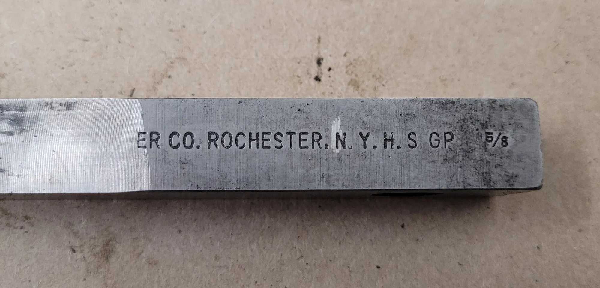 DAVIS 5/8 KEYSEATER BROACH, 5/8" WIDTH, 7/8" HEIGHT, 1/2" PITCH, 27-3/8" OAL - MACHINING TOOLING & PARTS