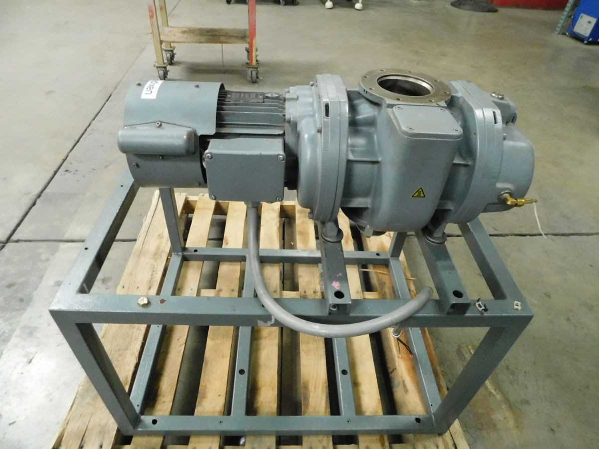 ALCATEL R601B VACUUM PUMP, 60 M³/H SPEED, 1.5X10⁻³ MBAR PRESSURE, 1.5 KW POWER, DN40 ISO-KF INLET - VACUUM PUMP