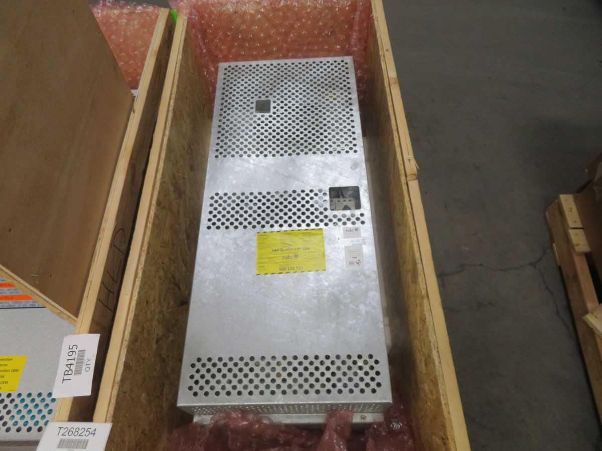 SCHINDLER VF85 BR CSA VFD, 3PH IN 380-415V, 50/60 HZ, 3PH OUT 0-IN V, 0-120 HZ FREQ - AC VFD DRIVES
