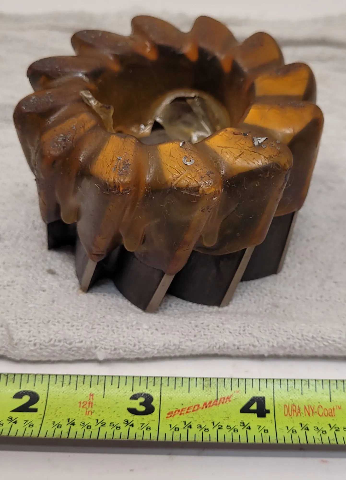 BRUBAKER USA SIDE CUTTER, 3IN DIAMETER, 12 FLUTE, 1.80IN OAL, 1.25IN ARBOR HOLE - MACHINE TOOLING