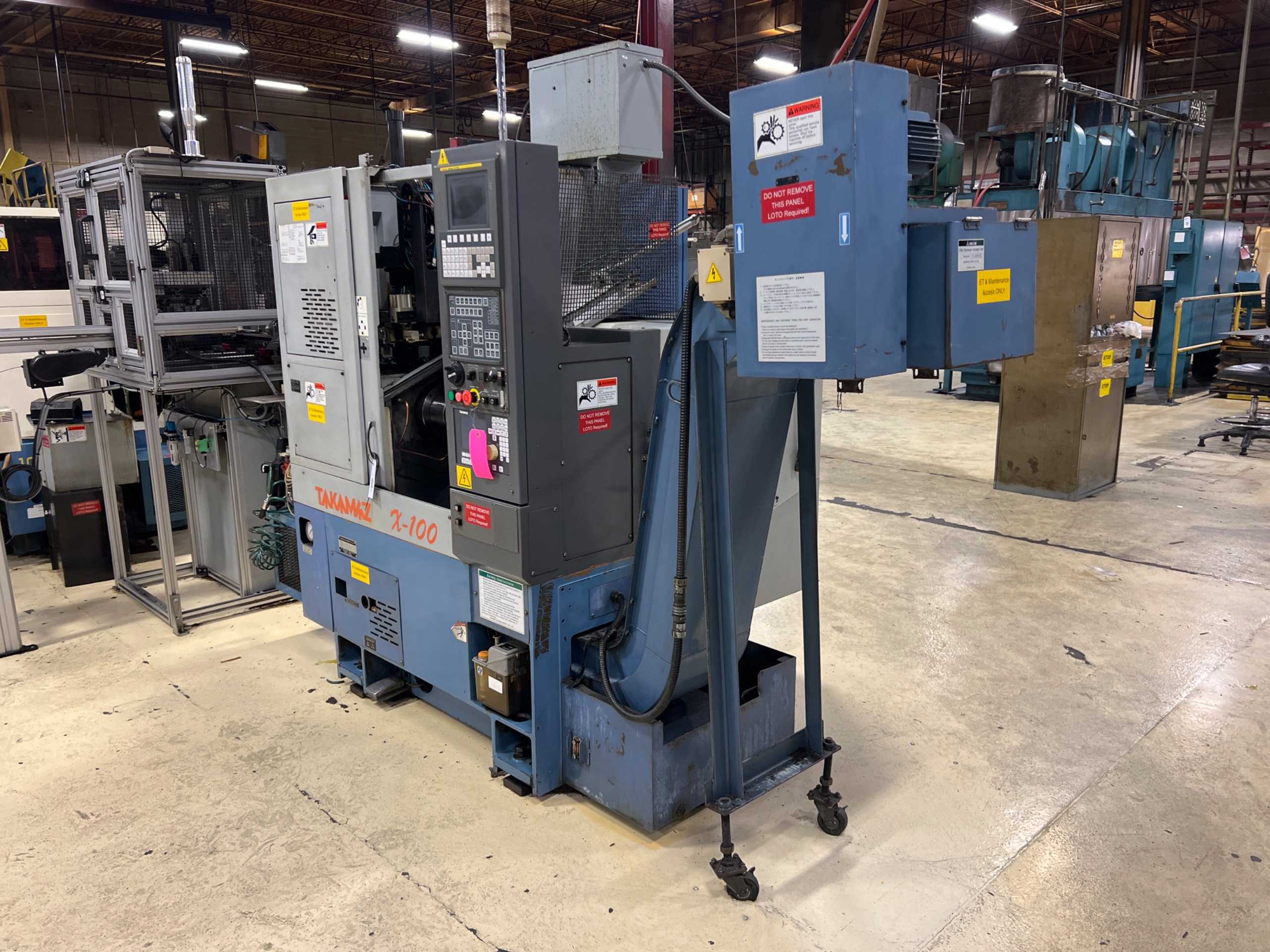 TAKAMATSU MACHINERY X-100 CNC LATHE - CNC LATHES