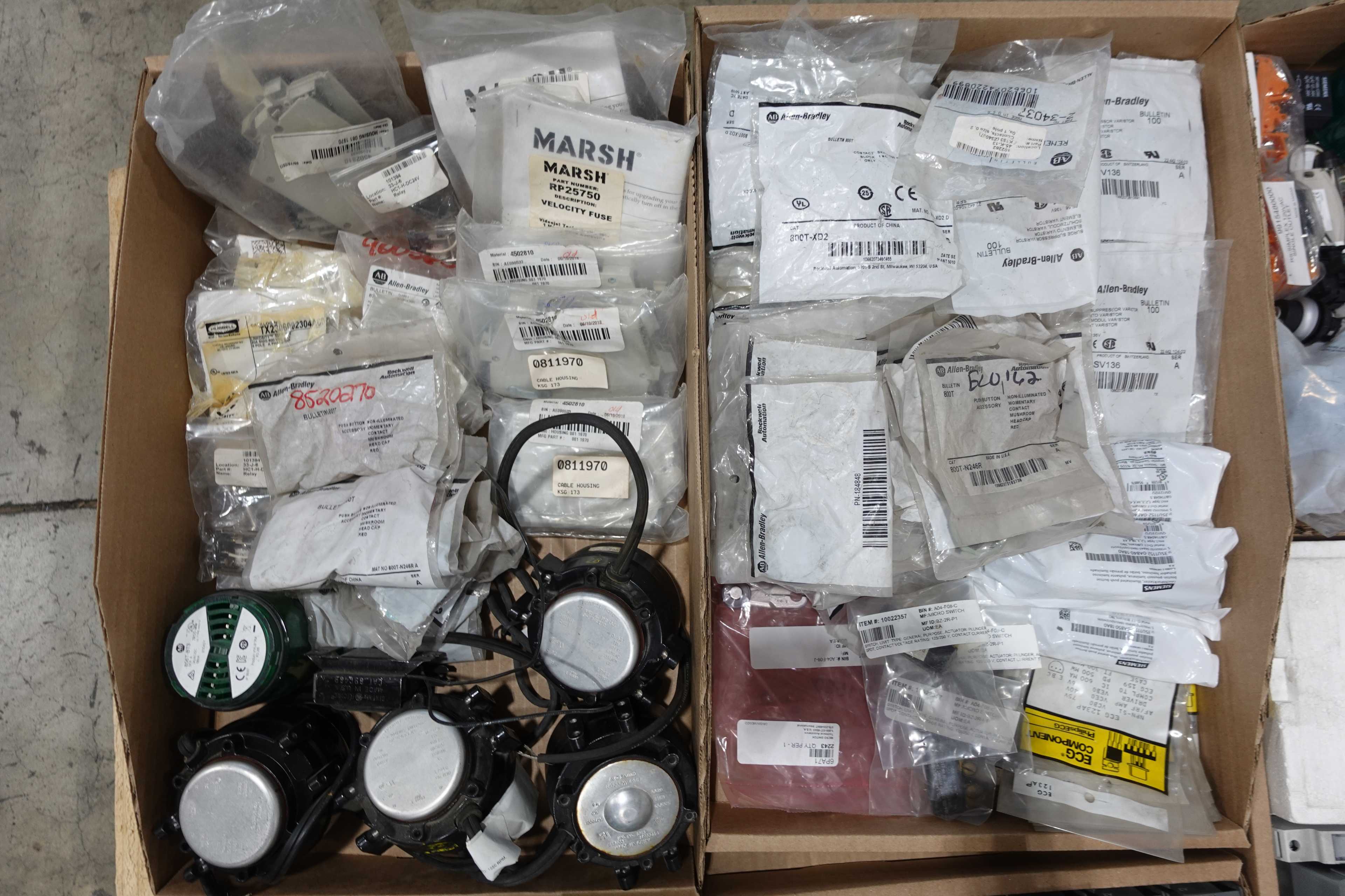 SKU 1737636 - 6 PALLETS OF ASSORTED AUTOMATION AND ELECTRICAL CONTROLS - AUTOMATION & CONTROLS