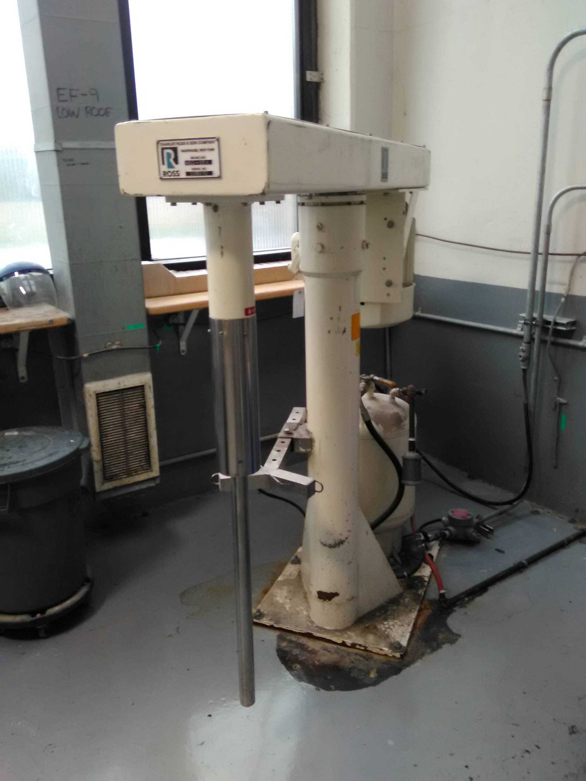 CHARLES ROSS & SON COMPANY HSD-15W HIGH-SPEED DISPERSER - PRODUCTION MACHINERY