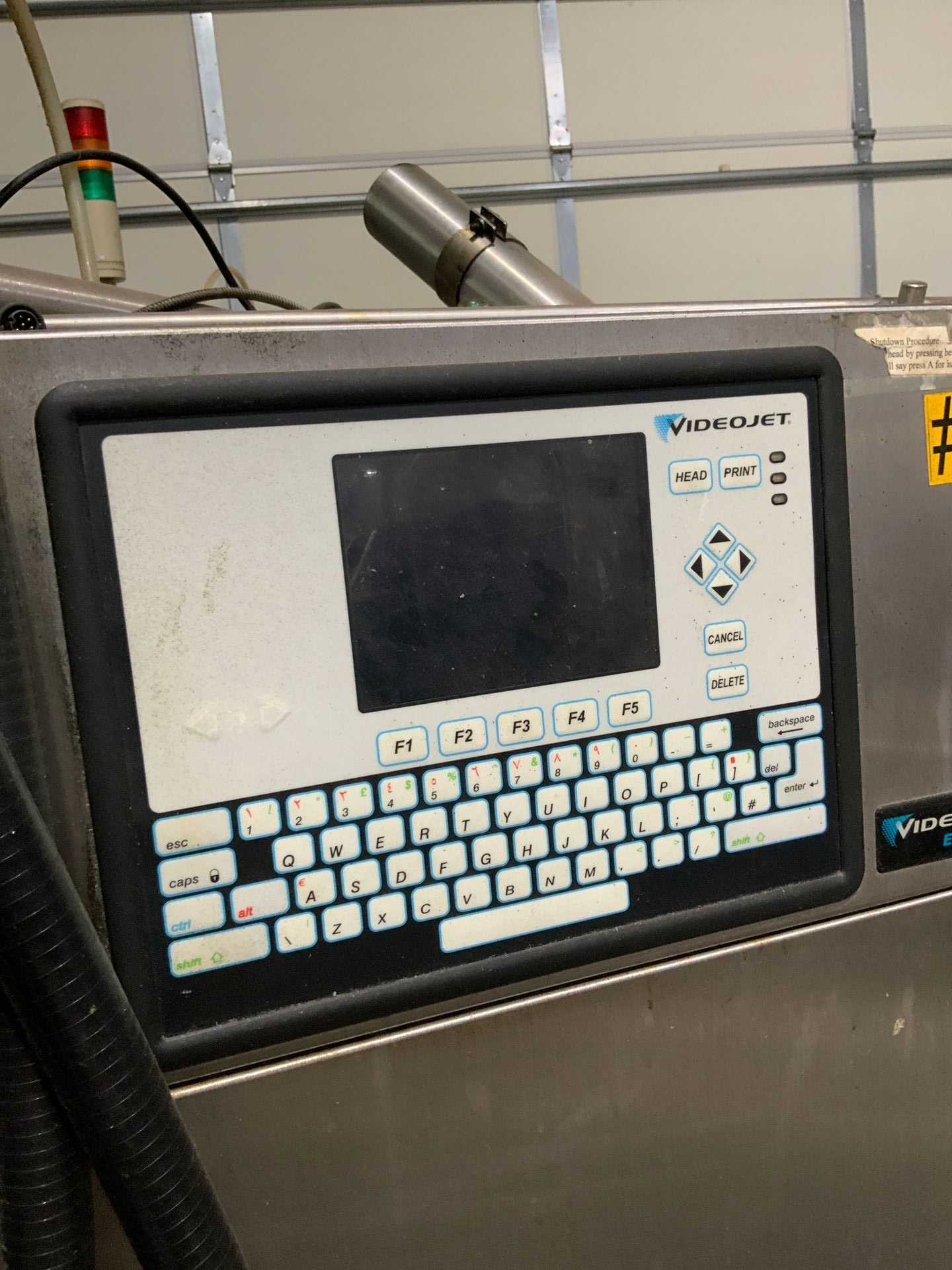 VIDEOJET EXCEL DN PRINTER - PRINTING