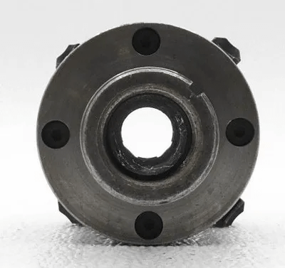 3 IN - 4 JAW LATHE CHUCK W/ 5C COLLET MOUNT - MACHINE TOOLING