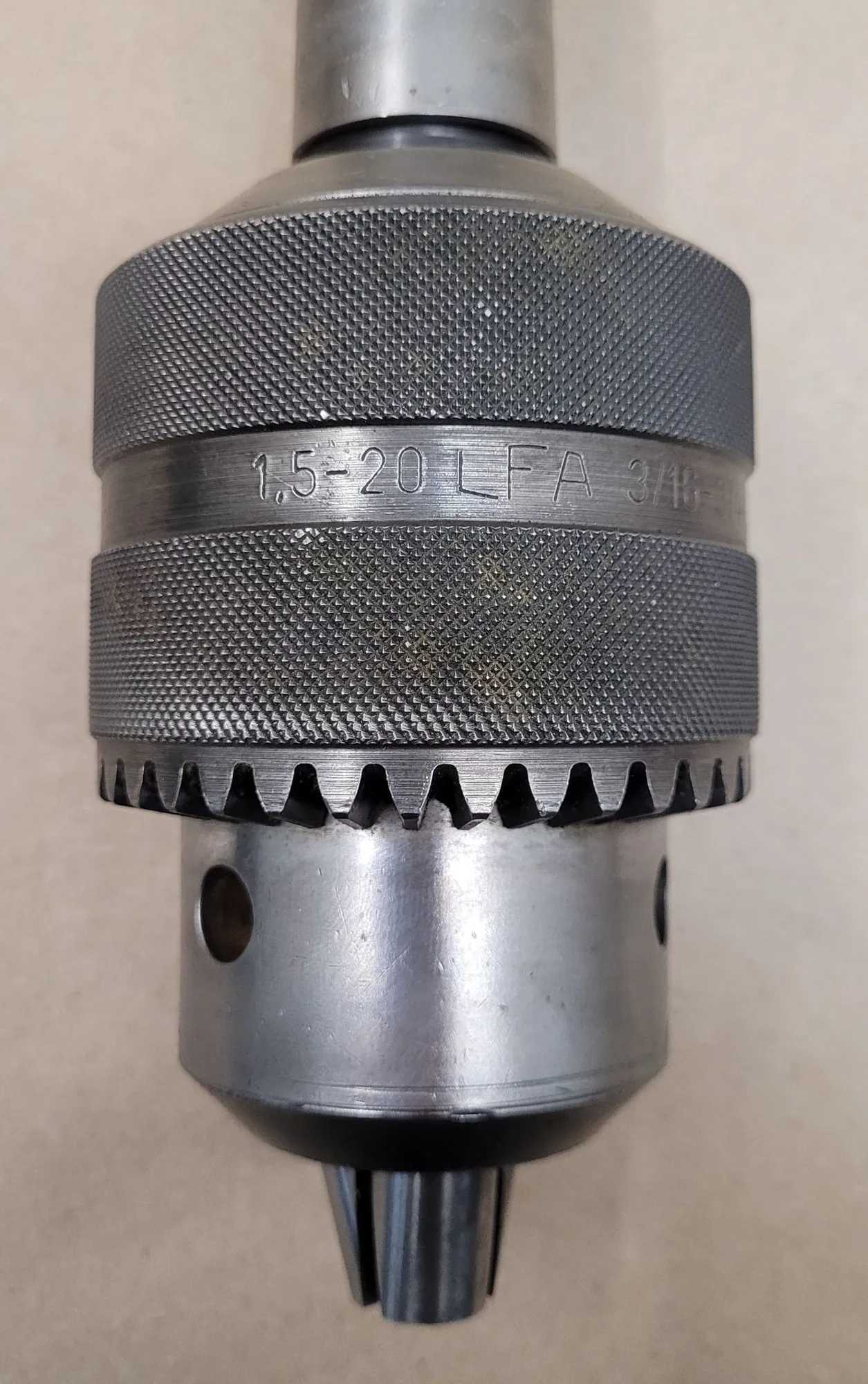 ROHM 215002 T&A KEYED BB DRILL CHUCK 4JT/4MT 3/16-3/4IN CAPACITY - MACHINE TOOLING
