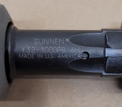 SUNNEN Y32-1000 PB 6H HONING MANDREL, Y SERIES, MIN DIAMETER 0.992 IN, MAX DIAMETER 1.062 IN - MACHINE TOOLING
