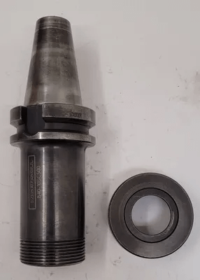 INGERSOLL B40-10SC500 CAT40 COLLET CHUCK, 1.37IN BORE, 40 TAPER SHANK, 7.875IN OAL - MACHINE TOOLING
