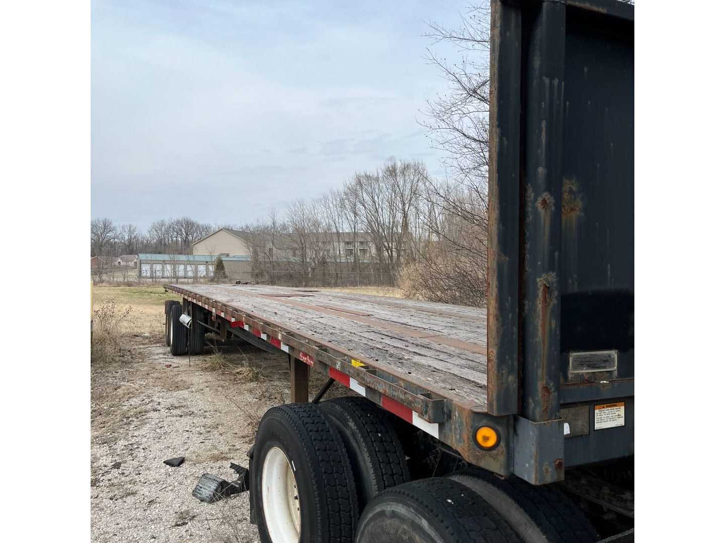 2000 GREAT DANE GPMS245 FLATBED TRAILER - FLATBED TRAILER