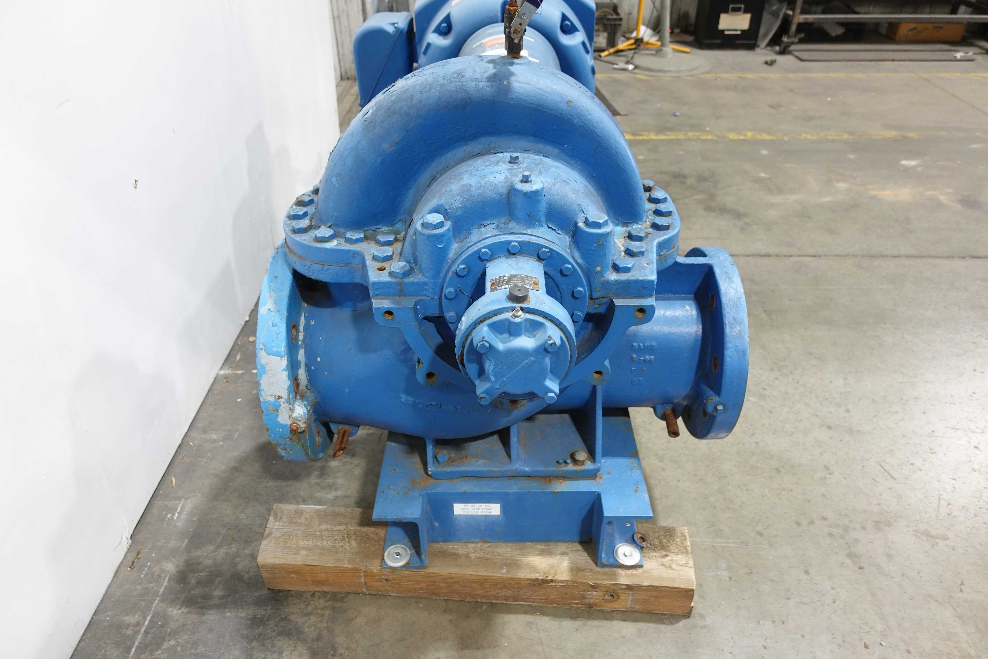 PACO 29-80125-150001-1932EE CENTRIFUGAL PUMP, 2400 GPM, IMP. DIA 11.50", TDH: 120' WITH 100 HP MOTOR - CENTRIFUGAL PUMP