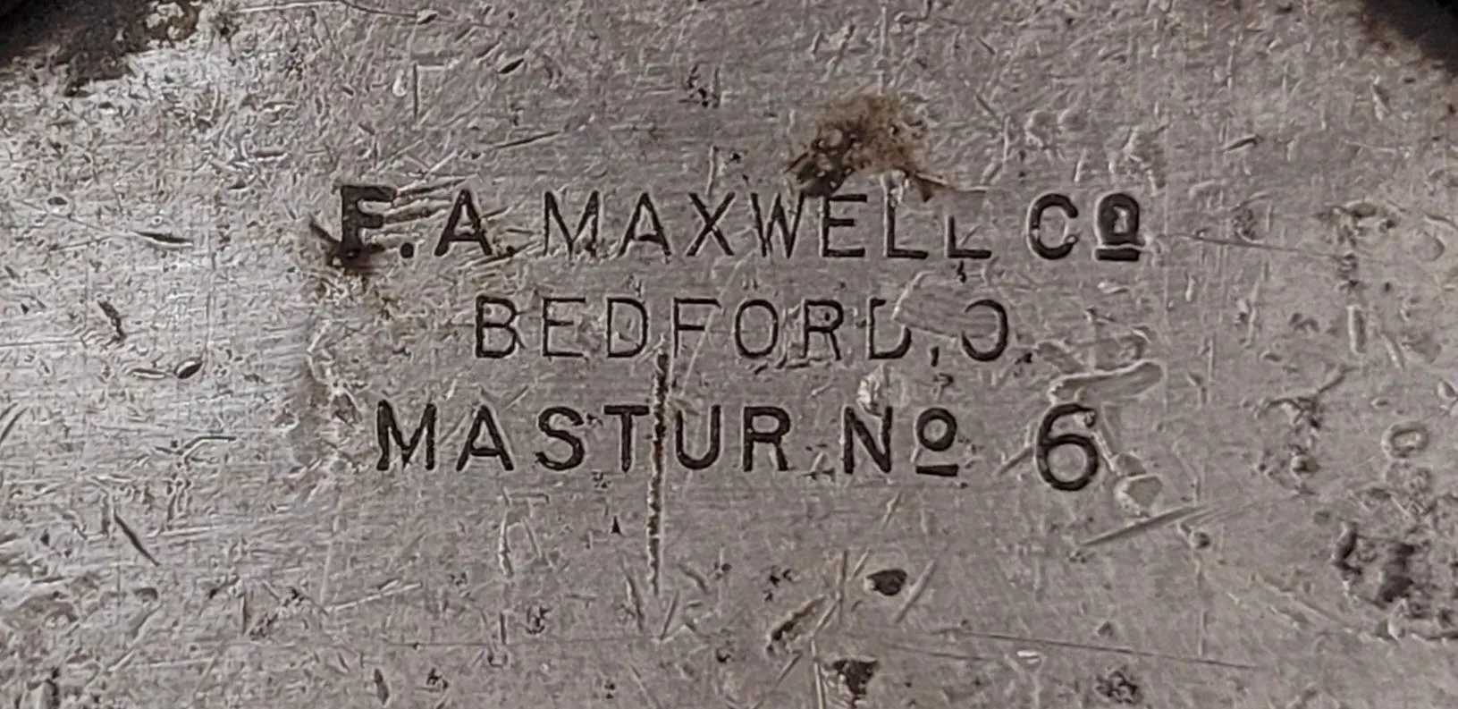 EA MAXWELL CO. MASTUR NO 6 BORING HEAD W/ #4 MT ARBOR - MACHINE TOOLING
