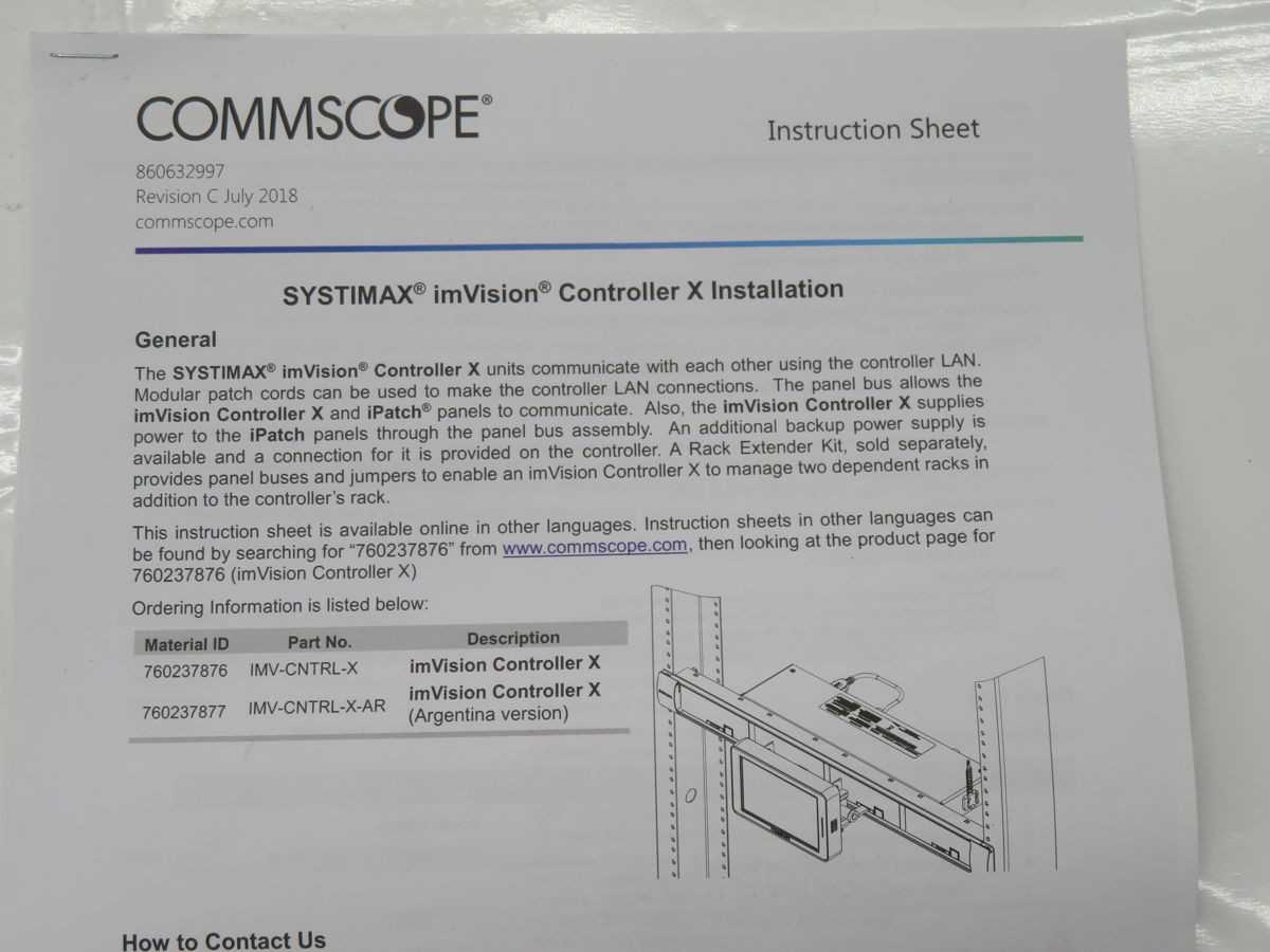 COMMSCOPE 760237876, OTHER MACHINE CONTROLS, 36 PANEL, 1 ETHERNET, 12 VDC, 1U, 0-50C - AUTOMATION & CONTROLS