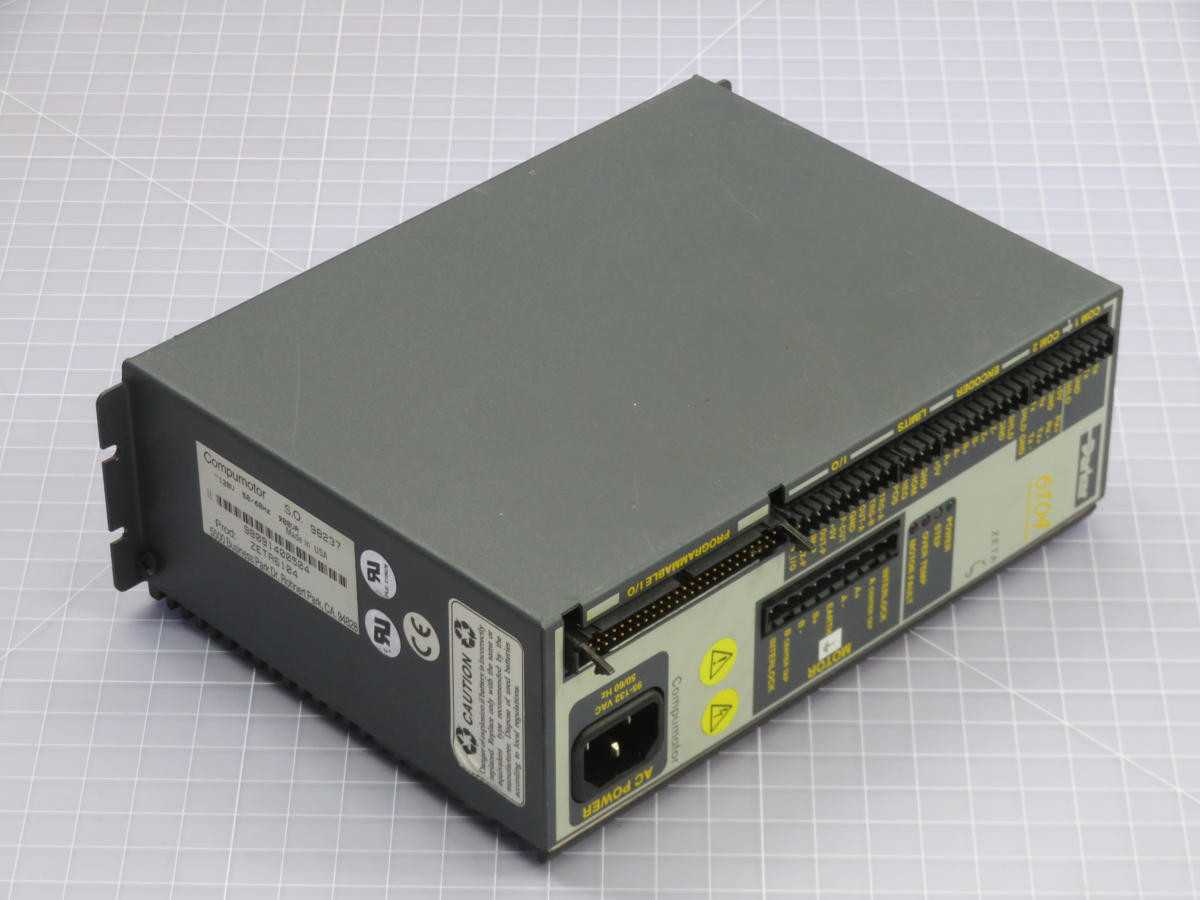 PARKER 6104 ZETA6104 STEPPER INDEXER, 120V AC INPUT, 900VA PWR, 6A PEAK OUT, 50,800 STEPS RES - SERVO DRIVES