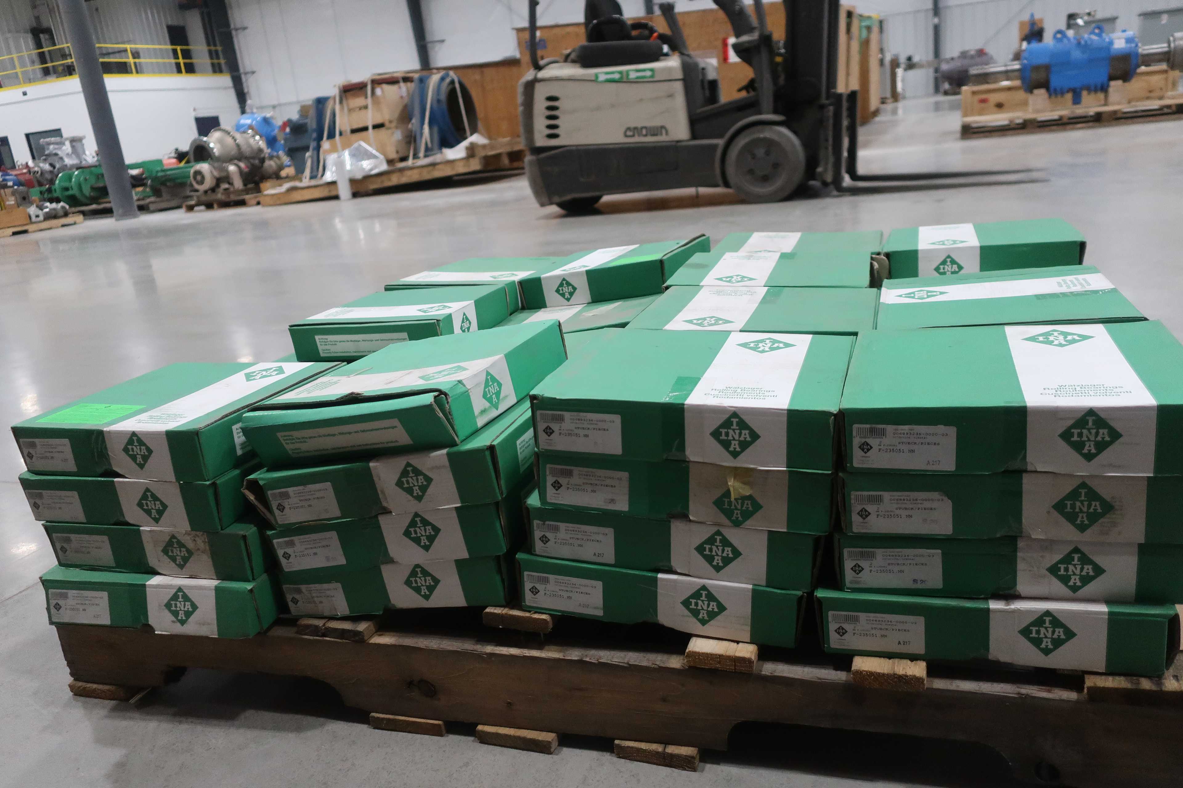SKU 1738298 - PALLET OF INA F-235051.NN ROLLER BEARINGS - BEARINGS