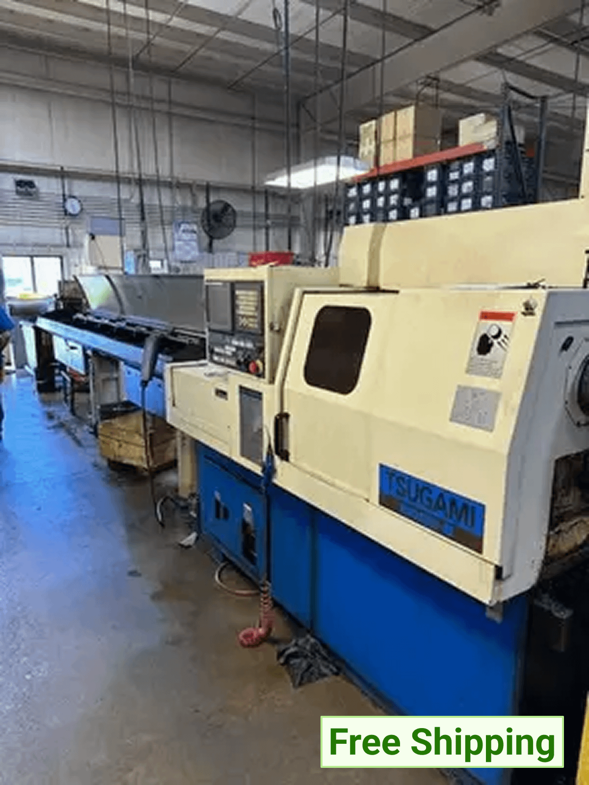 TSUGAMI BS26-III CNC SWISS SCREW MACHINE, 1" CAPACITY, 7-AXIS, C-AXIS, FANUC 18I-TB - MACHINING CENTERS