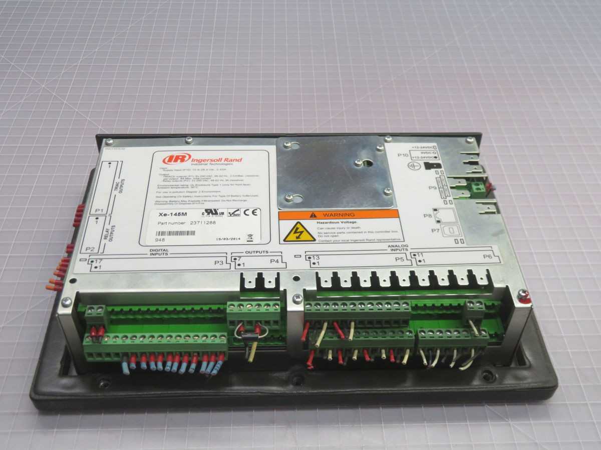 INGERSOLL RAND XE-145M 23711288 CONTROLLER, 10.9-26.4VDC INPUT, 250VAC OUTPUT, 48-62HZ FREQUENCY - OPERATOR INTERFACE PANELS