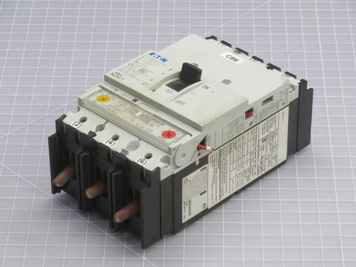EATON NZMB1-A CIRCUIT BREAKER T260846 - CIRCUIT BREAKERS