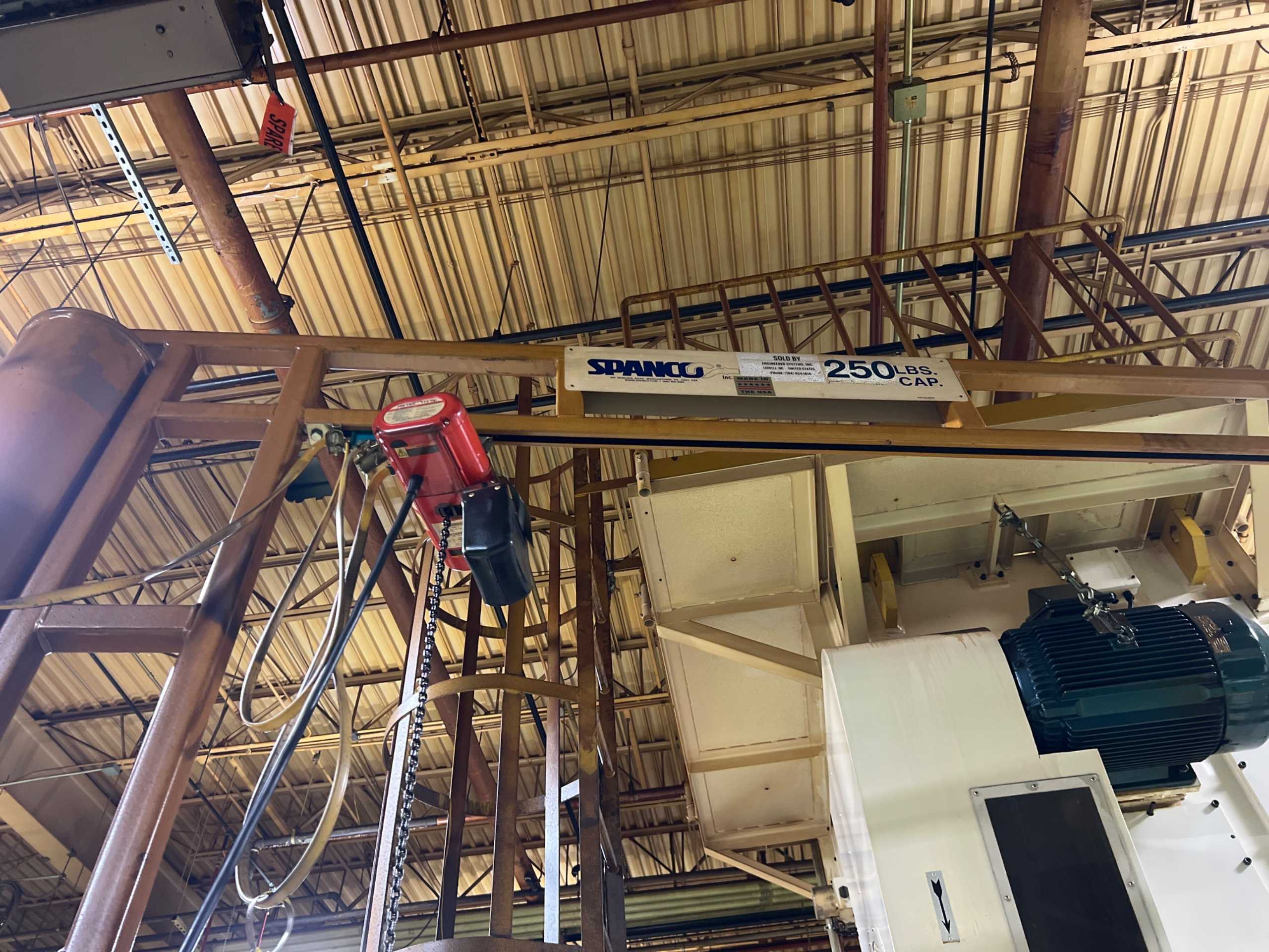 SPANCO OVERHEAD CRANE - OVERHEAD CRANE