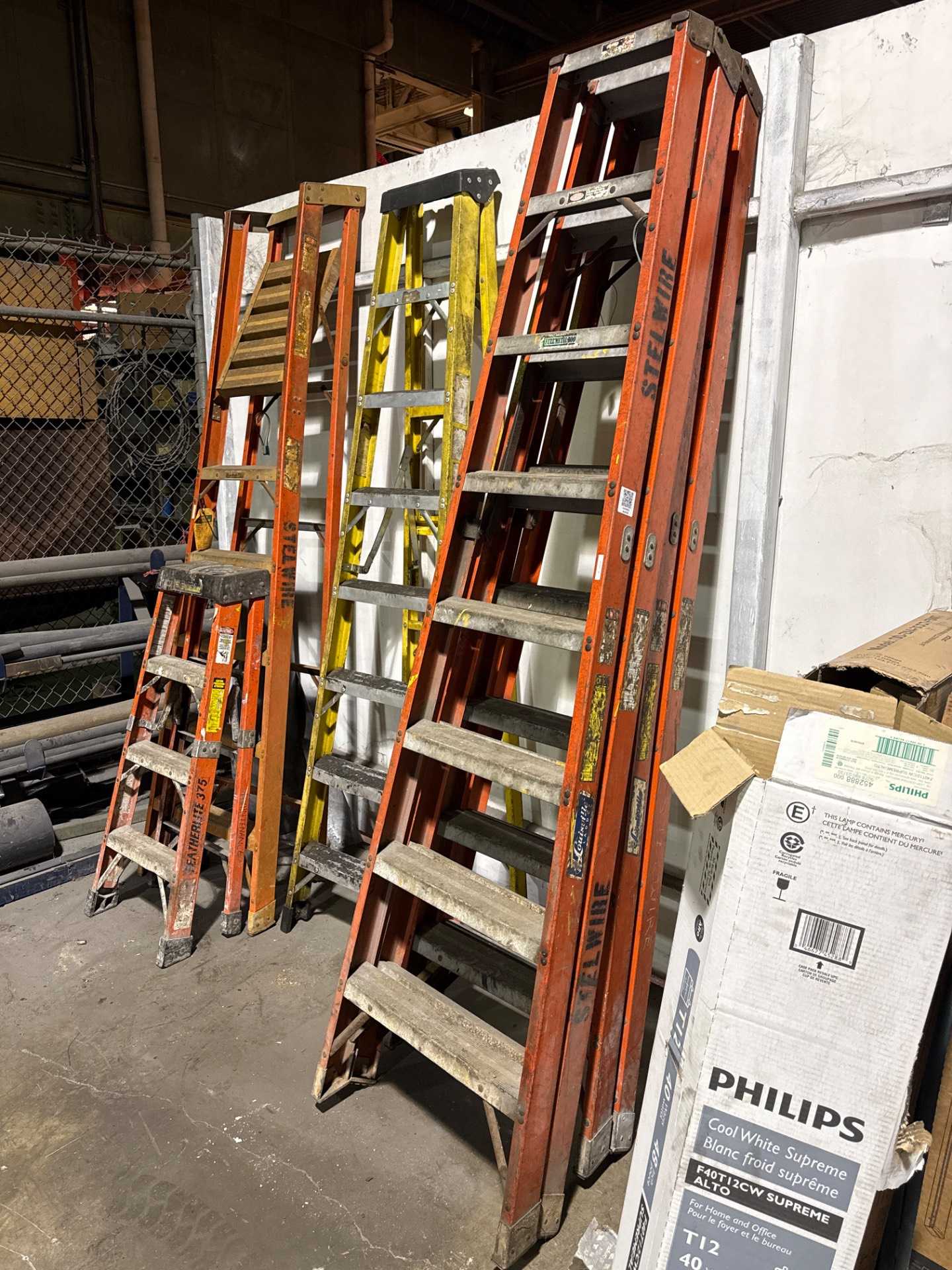 BULK QTY OF LADDERS - LADDERS