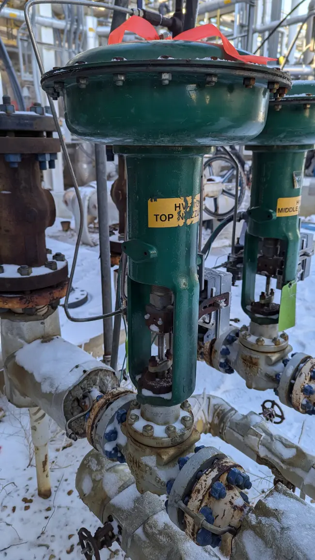 FISHER CONTROL VALVE & ACTUATOR ASSEMBLY - undefined