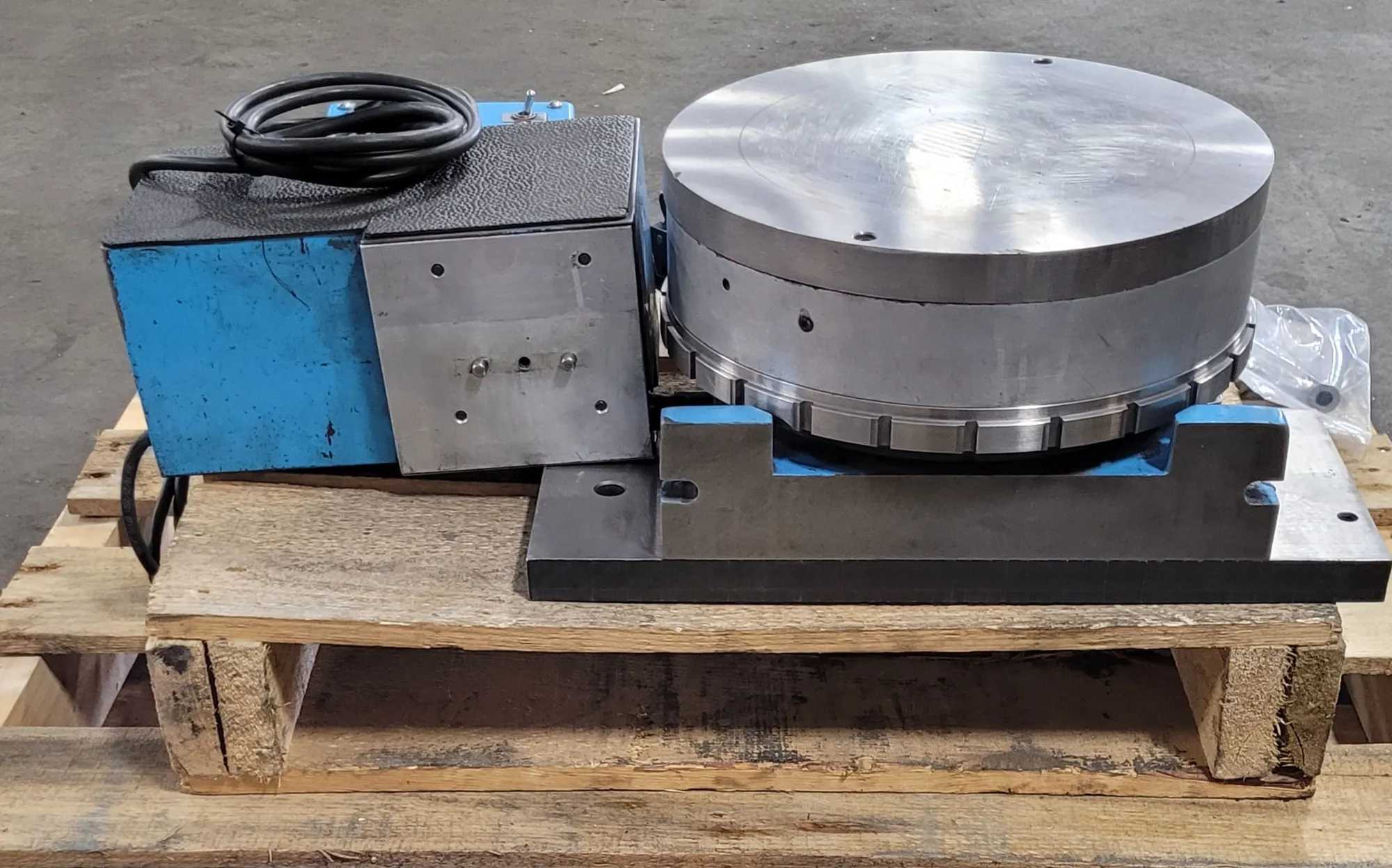 ROTO-TECHNOLOGY 412-V1-24 MAGNETIC ROTARY TABLE, 11-INCH MAGNETIC CHUCK, VARIABLE SPEED - ROTARY TABLES