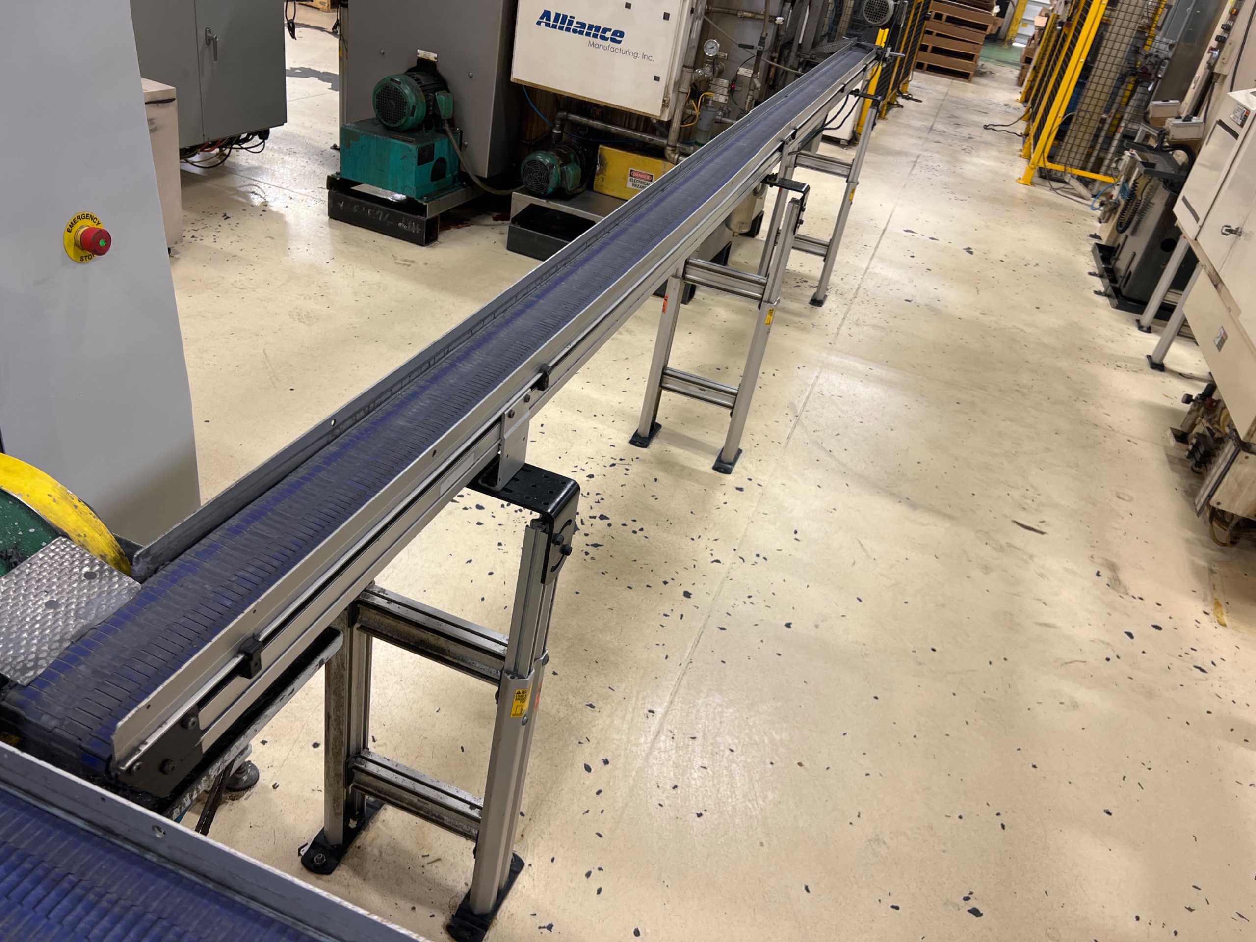 DORNER 2200 SERIES ADJUSTABLE POWER BELT CONVEYOR - BELT CONVEYOR