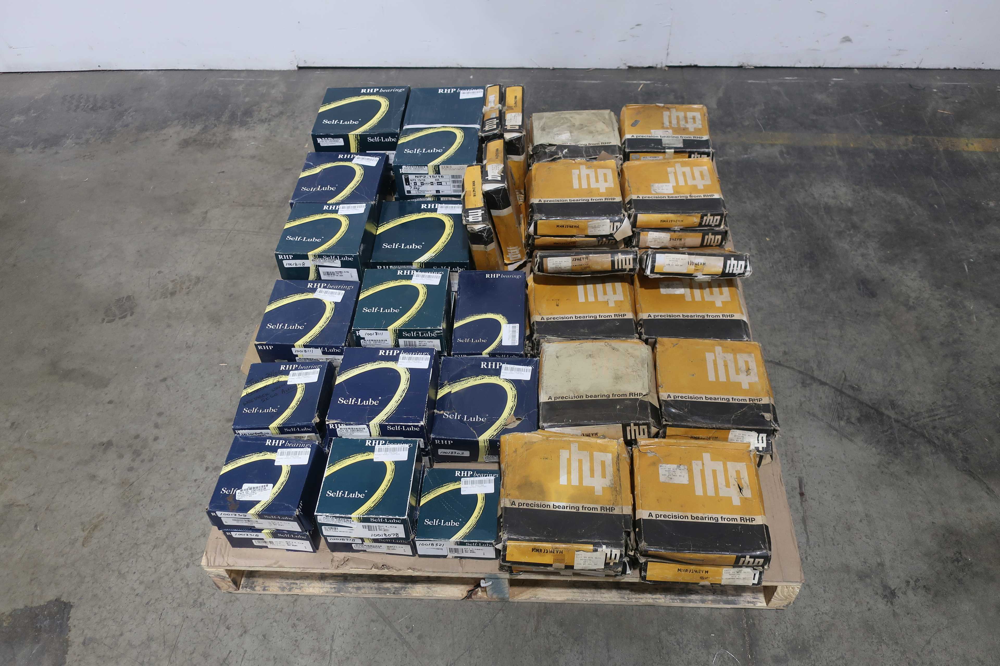 SKU 1749304 - PALLET OF ASSORTED RHP ROLLER BEARINGS - BEARINGS