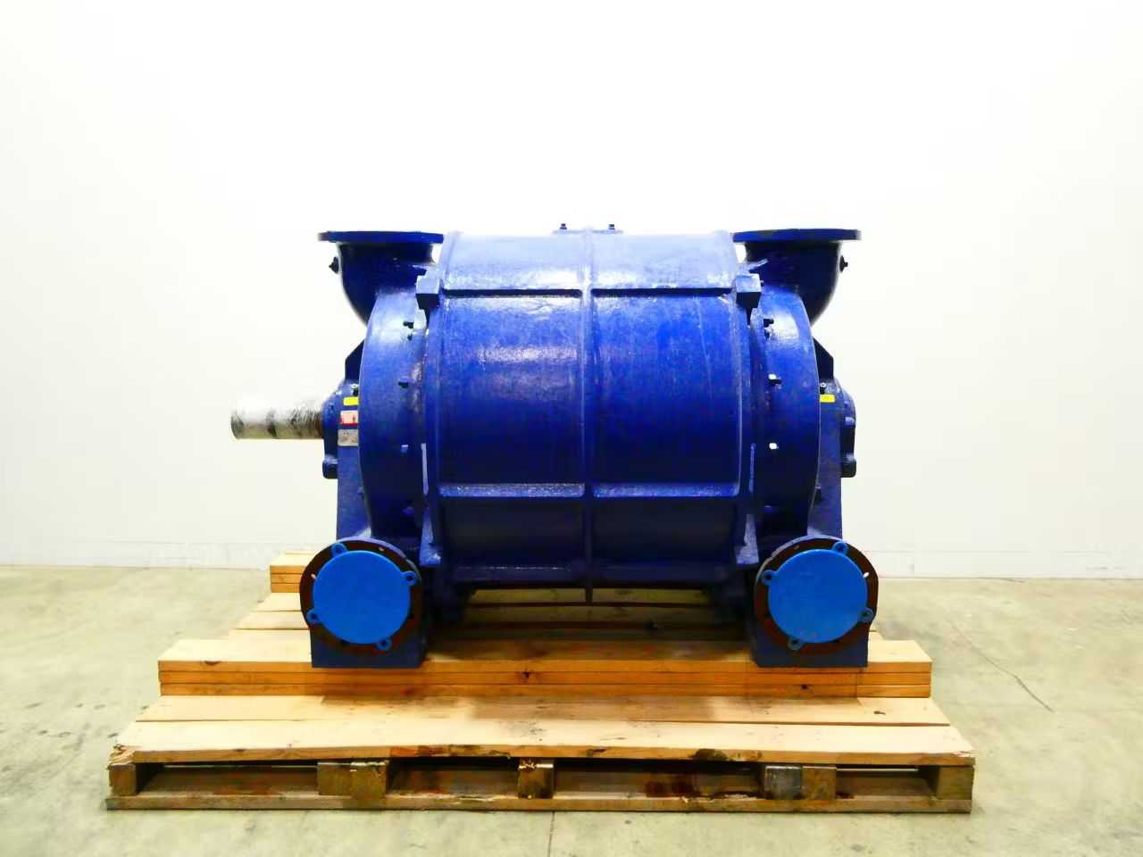 NASH CL4000 IRON LIQUID RING VACUUM PUMP 8X10IN - VACUUM PUMP