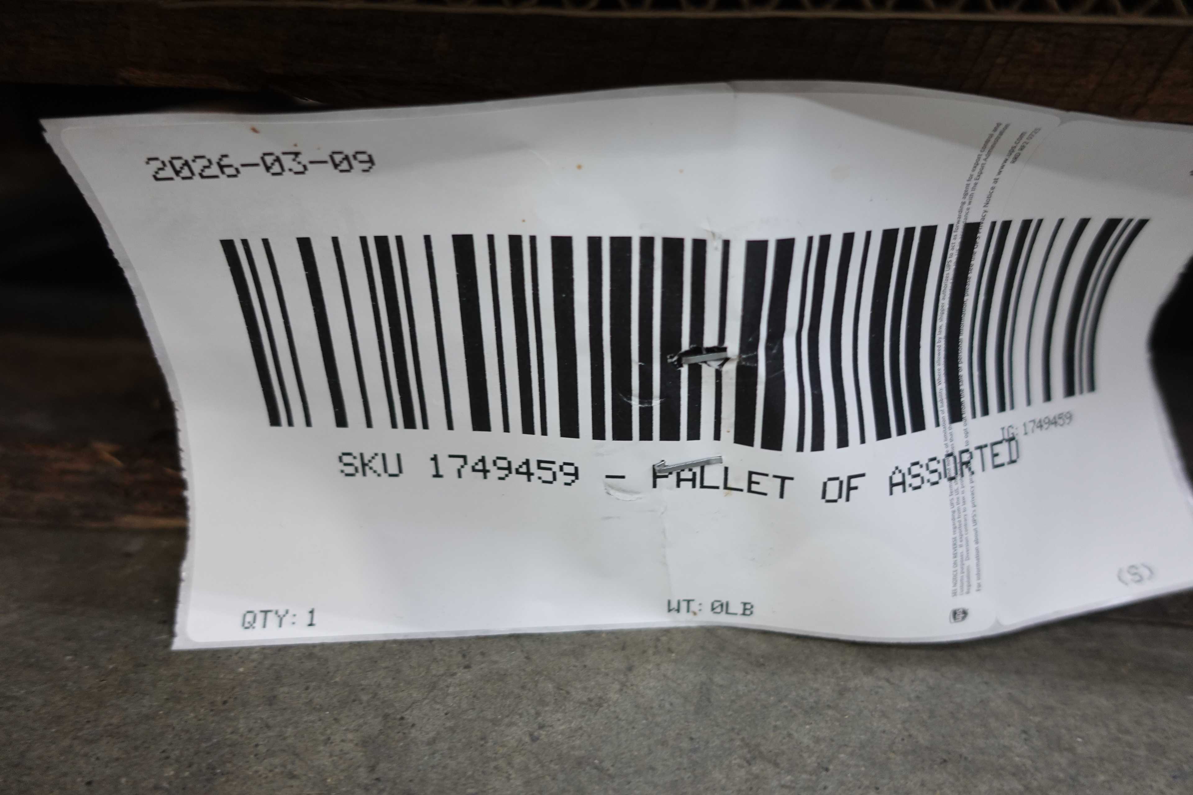 SKU 1749459 - PALLET OF ASSORTED BEARINGS, ROLLER, ROD-END, MOUNTED, INSERT, CAMFOLLOWERS - BEARINGS