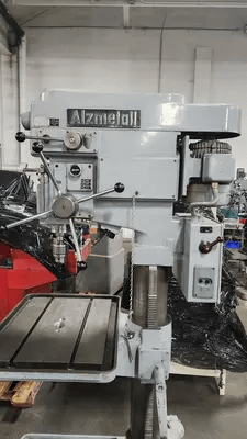ALZMETALL AB4 DRILL PRESS 1.378"/1.772" DRILL CAP 80-720 RPM 2.5 KW MOTOR - UPRIGHT DRILL PRESSES