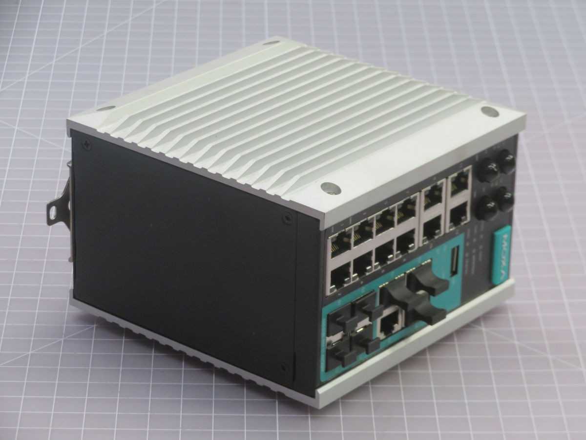 MOXA EDS-518E-MM-ST-4GTXSFP TBCAD1061649 MANAGED GIGABIT ETHERNET SWITCH WITH 12
 T265919 - SWITCHES