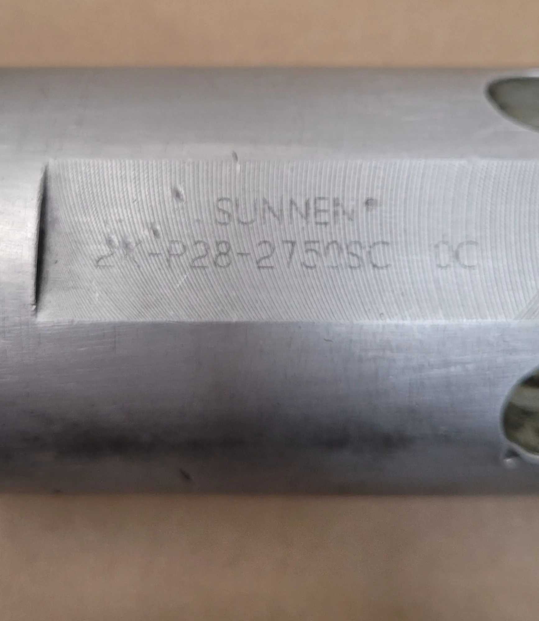 SUNNEN 2K P28 2750 SC HONING MANDREL TOOLING, DIA 2.730-2.875IN, P28 STONE, REPLACEABLE SHOE - MACHINE TOOLING