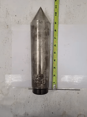 VALUE COLLECTION 6MT DEAD CENTER, SOLID, STEEL, STANDARD POINT, 2.51" HEAD DIAM - MACHINE TOOLING
