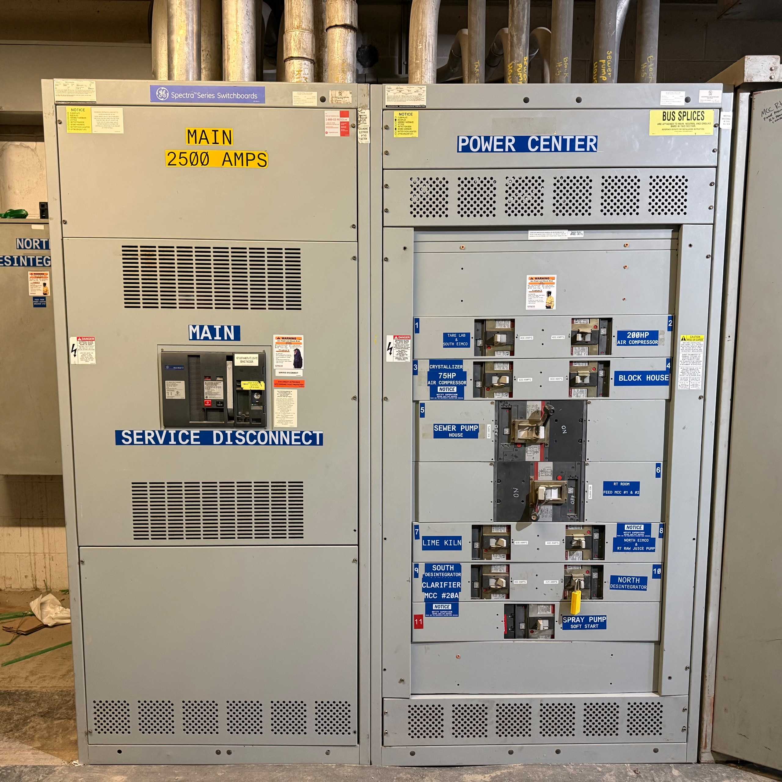 BULK QTY OF CONTENTS OF ELECTRICAL ROOM - ELECTRICAL EQUIPMENT