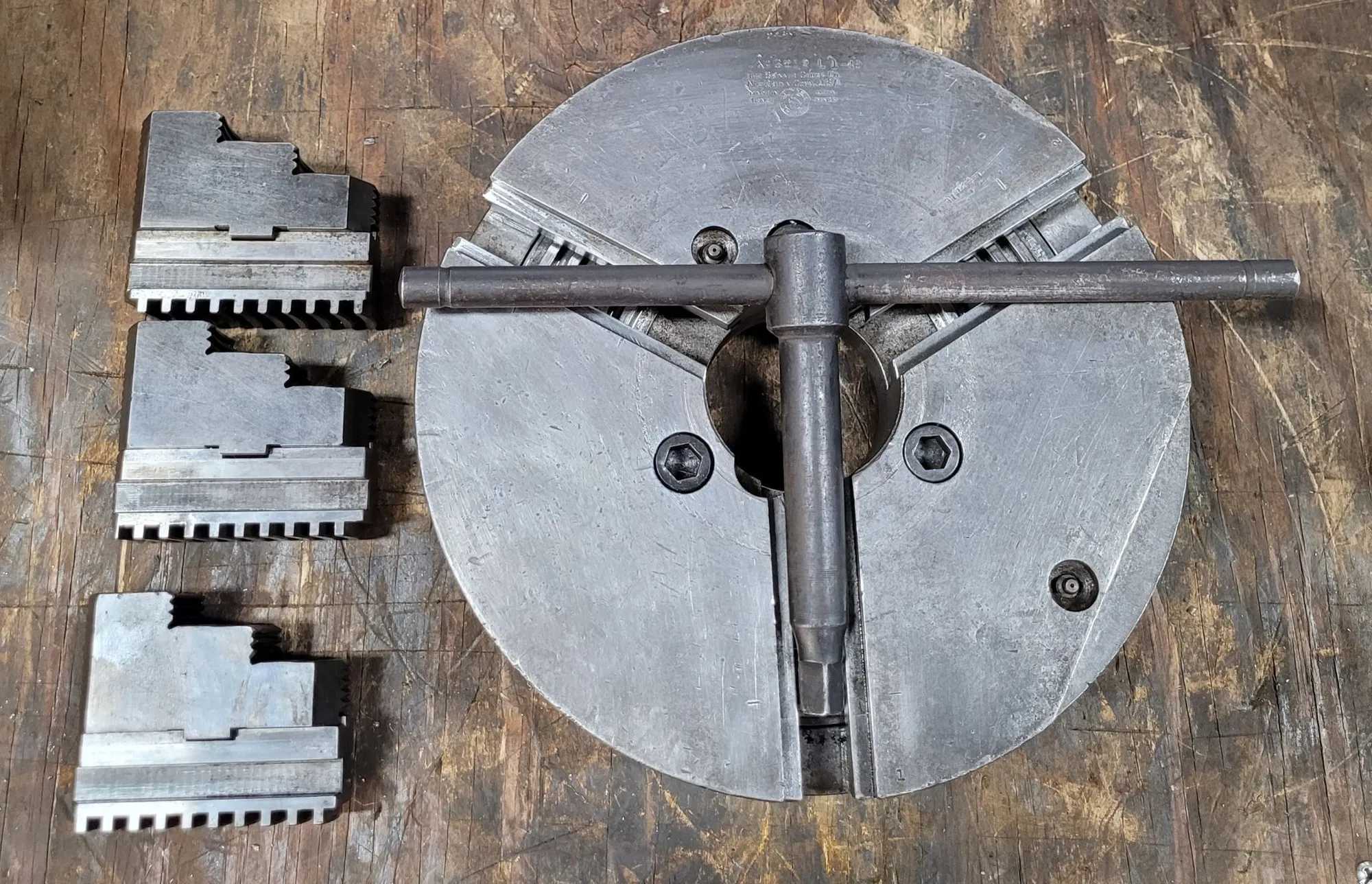 12IN SKINNER CHUCK – 3 JAW - MACHINING TOOLING & PARTS