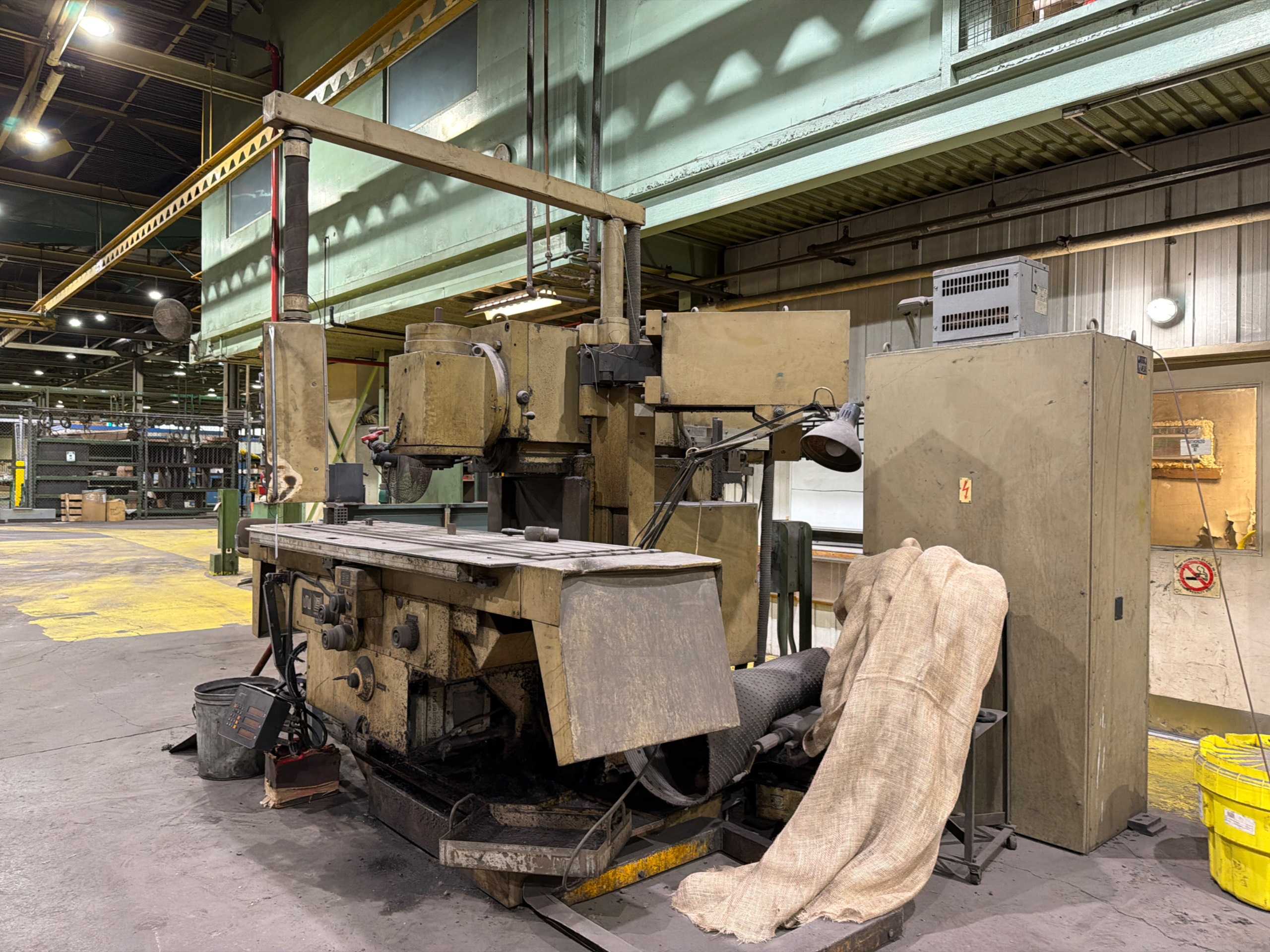 1980 WMW FRITZ HECKERT FQW 400 UNIVERSAL MILLING MACHINE, 1050X460X540MM, ISO 50, 1800 RPM - DRILLING MACHINES