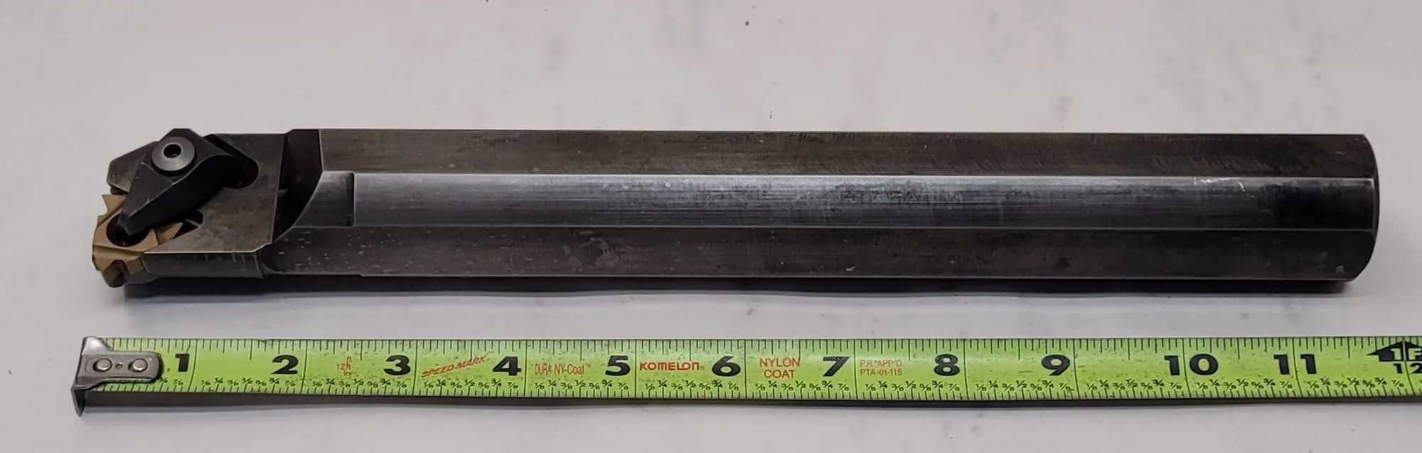 SECO CNR0015012-27AHD BORING BAR, 12 IN OAL, COOLANT-THRU - MACHINING TOOLING & PARTS