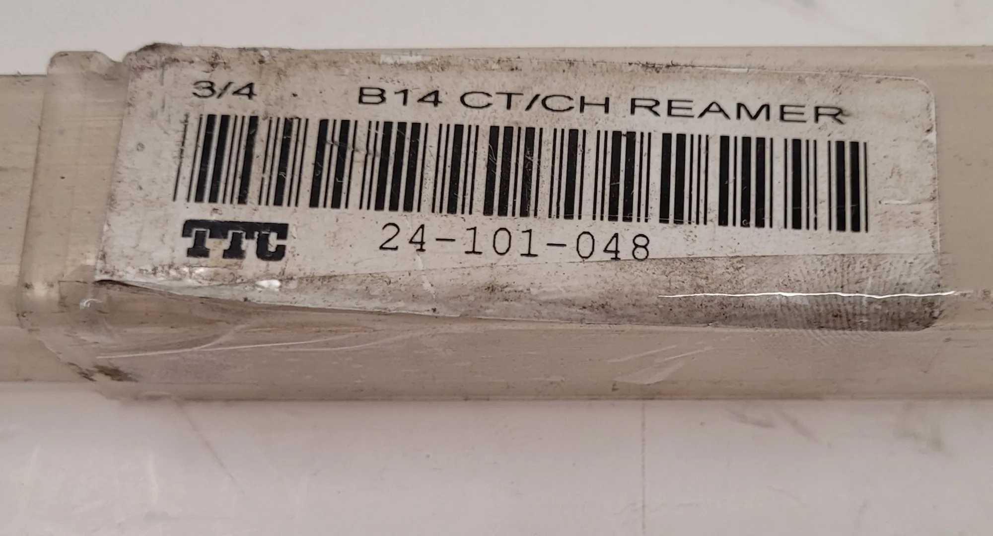 TRAVERS TOOL CO. 21-101-048 B14 CT/CH 3/4" CARBIDE TIPPED CHUCKING REAMER - MACHINE TOOLING