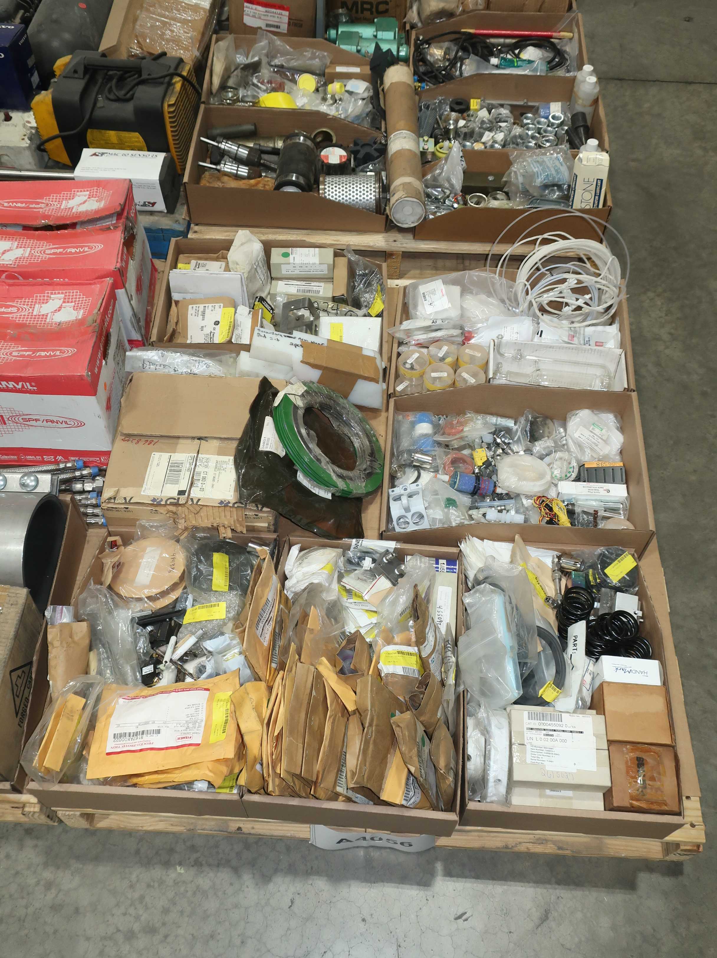 6 PALLETS OF ASSORTED MIXED MRO - INDUSTRIAL PARTS