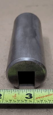 DUMONT KEYSEATER BROACH BUSHING 1-7/16-D, OAL: 4”, OVERALL DIAMETER: 1-7/16”, SLOT SIZE: 15MM - MACHINE TOOLING