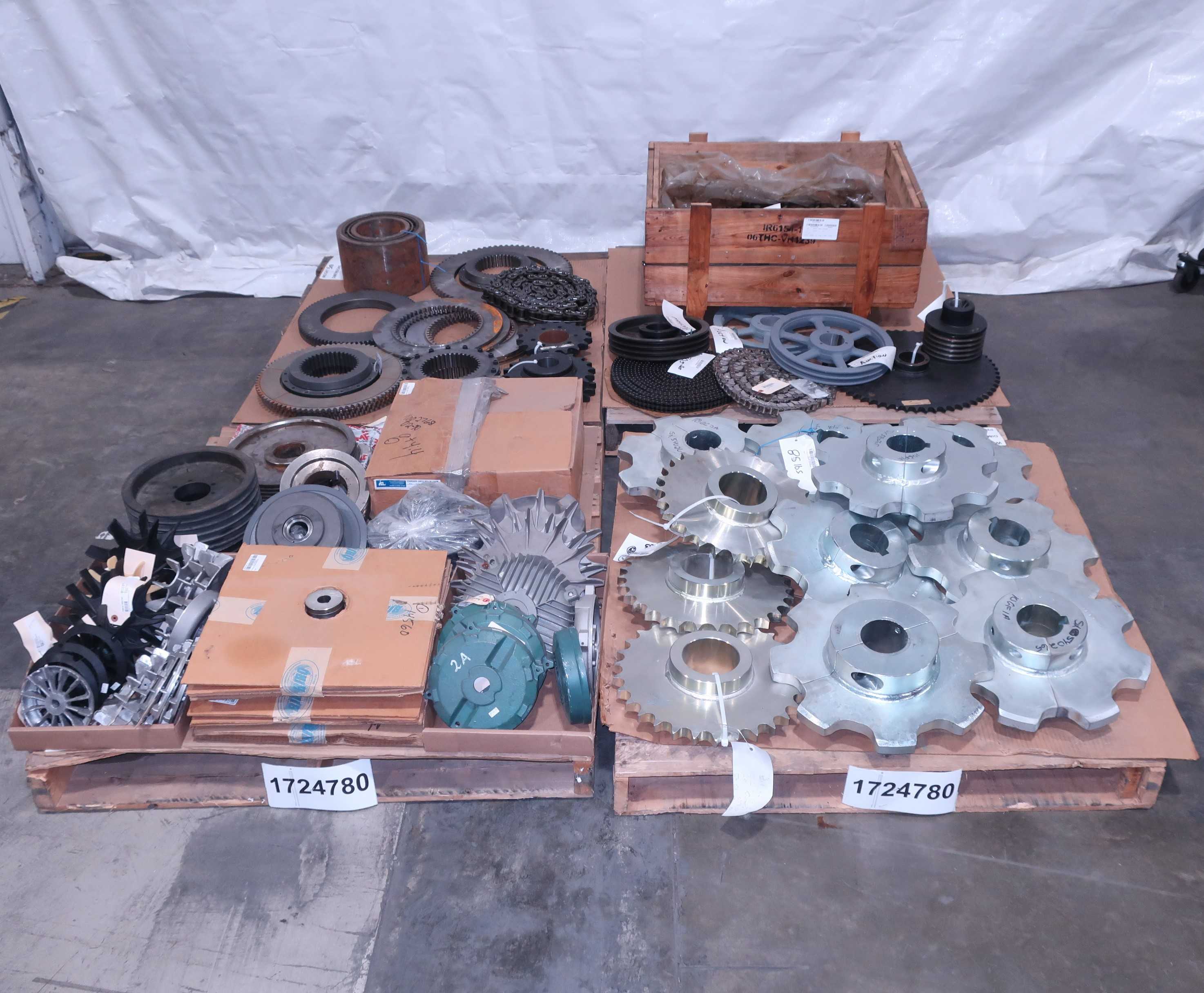 SKU 1724780 - 4 PALLETS OF ASSORTED POWER TRANS - POWER TRANSMISSION