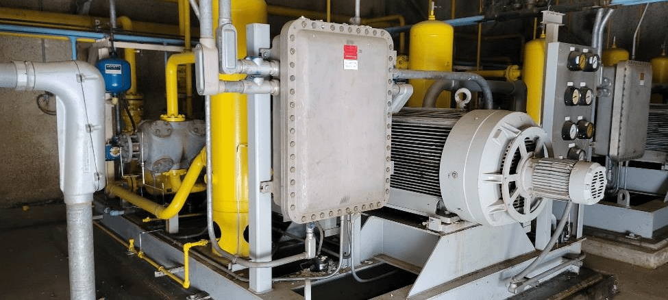 KNOX-WESTERN NATURAL GAS COMPRESSOR SYSTEM - PROCESS EQUIPMENT